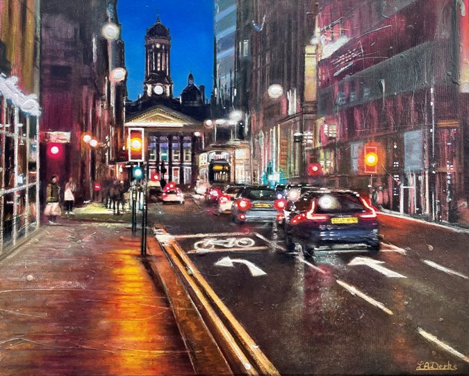 'Ingram Street II, Glasgow' by artist Lesley Anne Derks